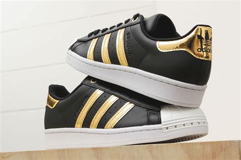 Adidas gold shoes